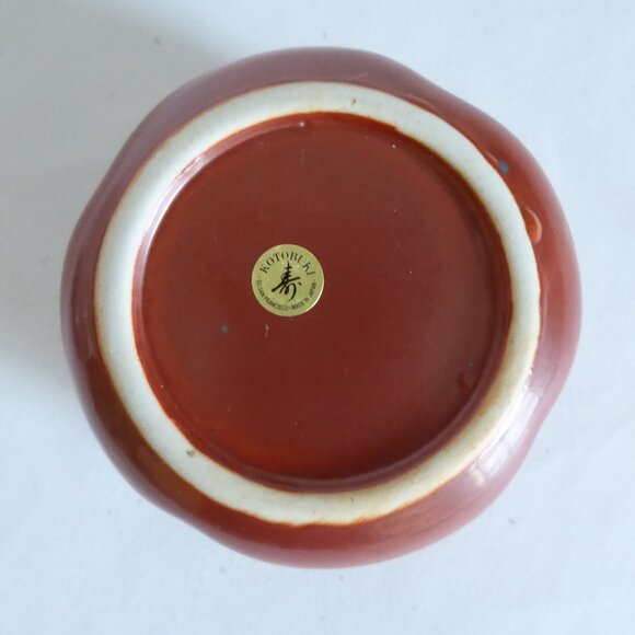 VINTAGE JAPANESE JAPAN KOTOBUKI PORCELAIN MINI FRUIT TEAPOT & TEA CONTAINER (NEW - Picture 5 of 15